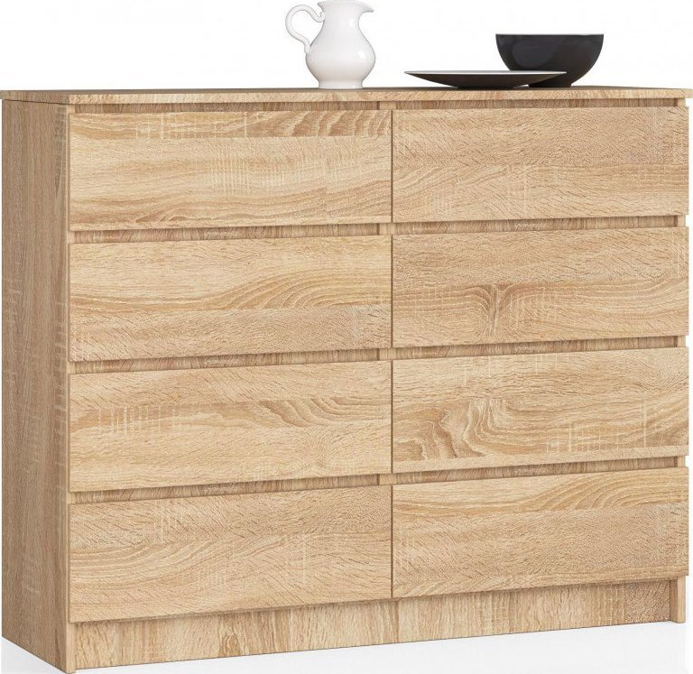 Elior Komoda z szufladami do salonu dąb sonoma - Stigio 3X