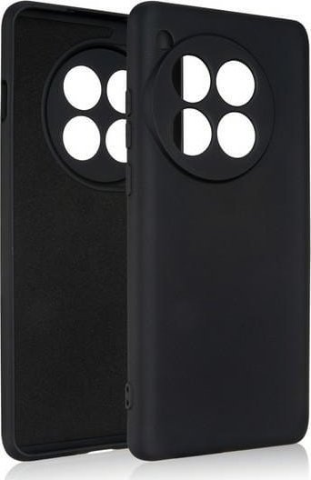 Beline Beline Etui Silicone OnePlus 12 5G czarny/black
