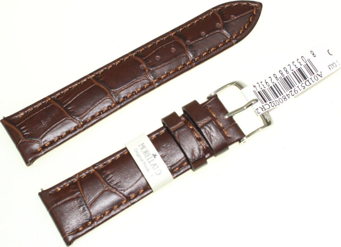 Morellato Skórzany pasek do zegarka 20 mm Morellato A01D5192480032CR20 Easy Click uniwersalny