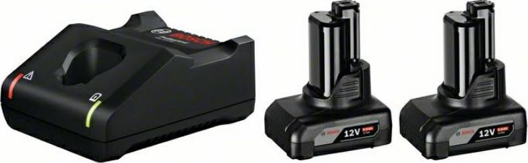 Bosch Akumulator Li-ion 12V 2x6.0Ah+ładowarka Gal 12V-40 (B1600A01B20)