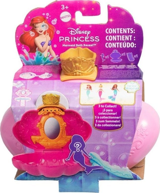 Mattel Disney Princess Syrenka w muszelce mix