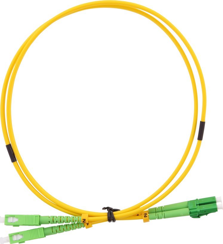 LOGON AL9LCSC03APC kabel InfiniBand / światłowodowy 3 m LC SC Żółty