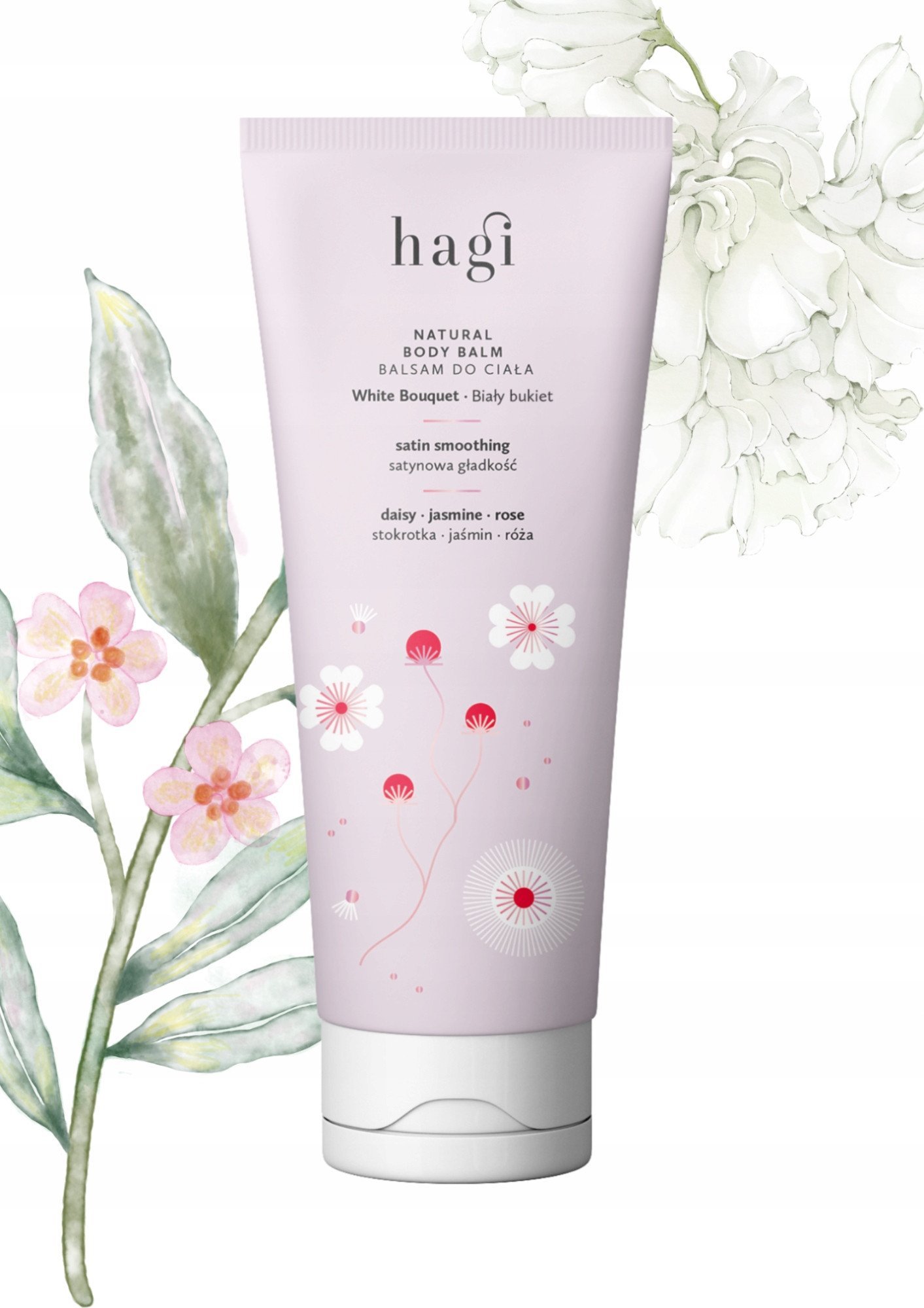 HAGI_Biały Bukiet balsam do ciała satynowa gładkość 200ml