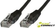 MicroConnect U/UTP CAT5e 5M Black PVC (B-UTP505S)