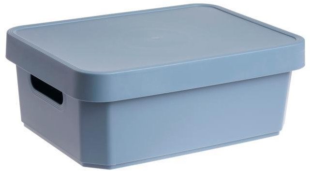 CAVE BOX4.5L NORDICBLUE LID 26X18X12CM