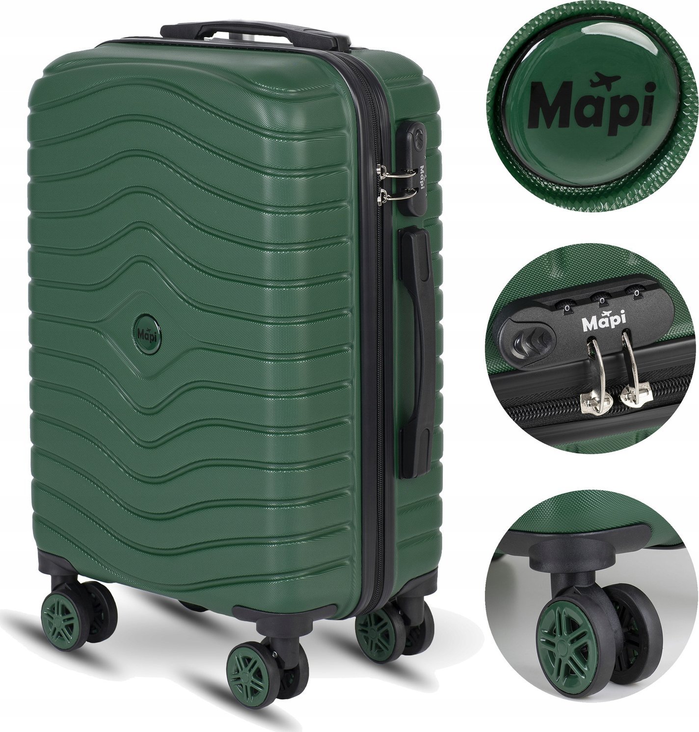 Mapi WALIZKA PODRÓŻNA NA KÓŁKACH BAGAŻ XXL 100L MAPI