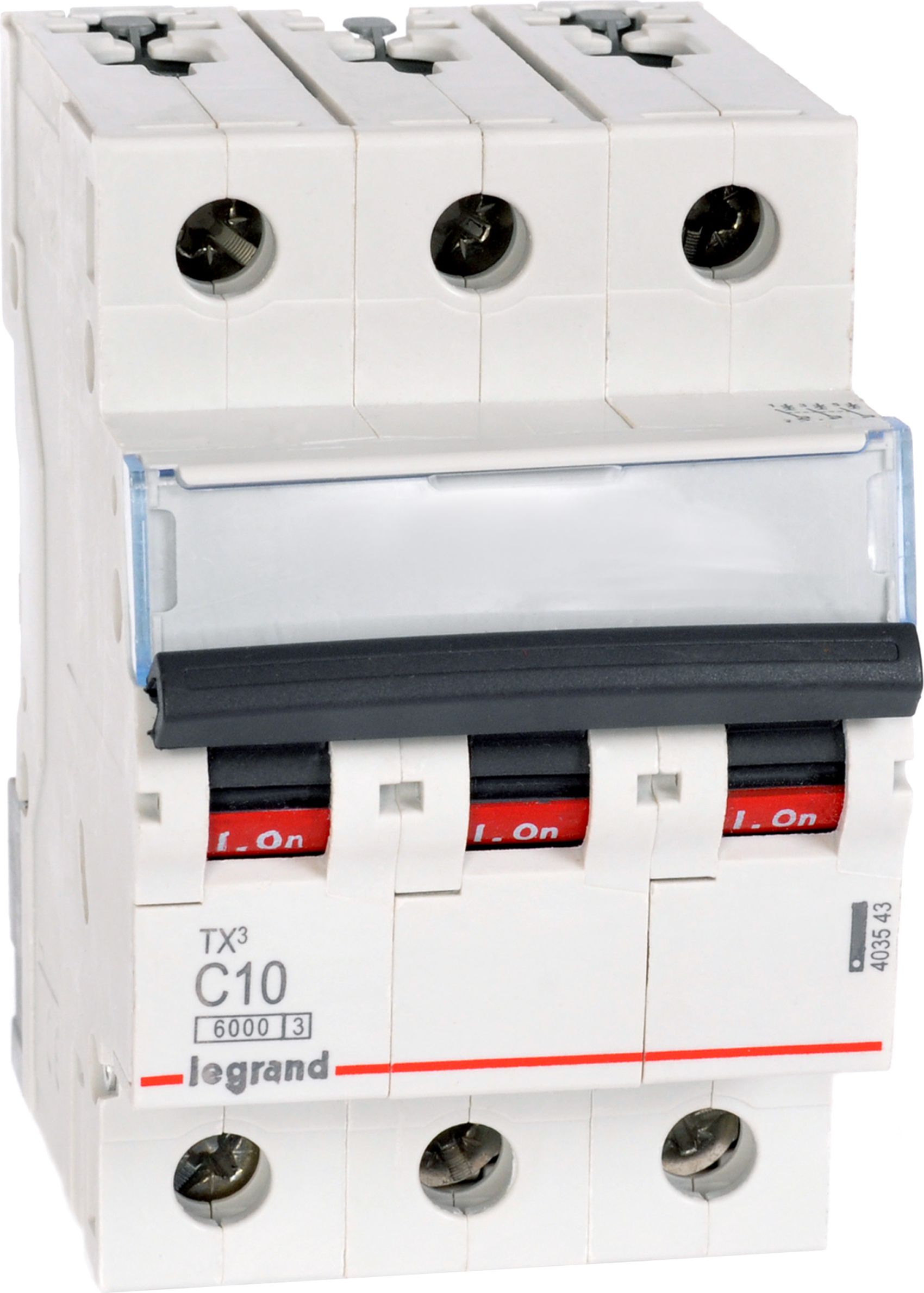 Legrand Wyłącznik nadprądowy S303 C10 TX3 10A 6kA 403543