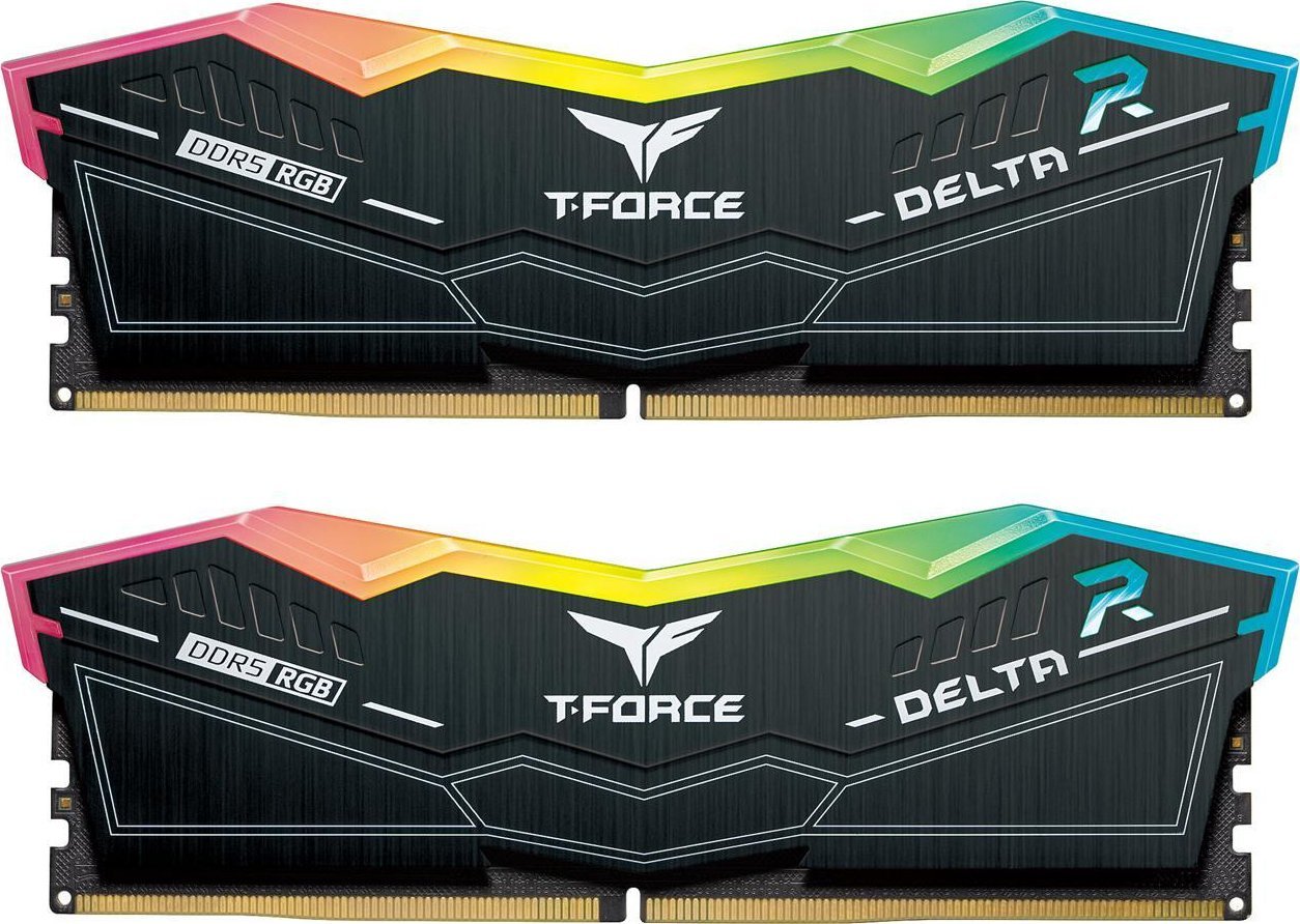 Pamięć TeamGroup T-Force Delta RGB, DDR5, 32 GB, 7200MHz, CL34 (FF3D532G7200HC34ADC01)