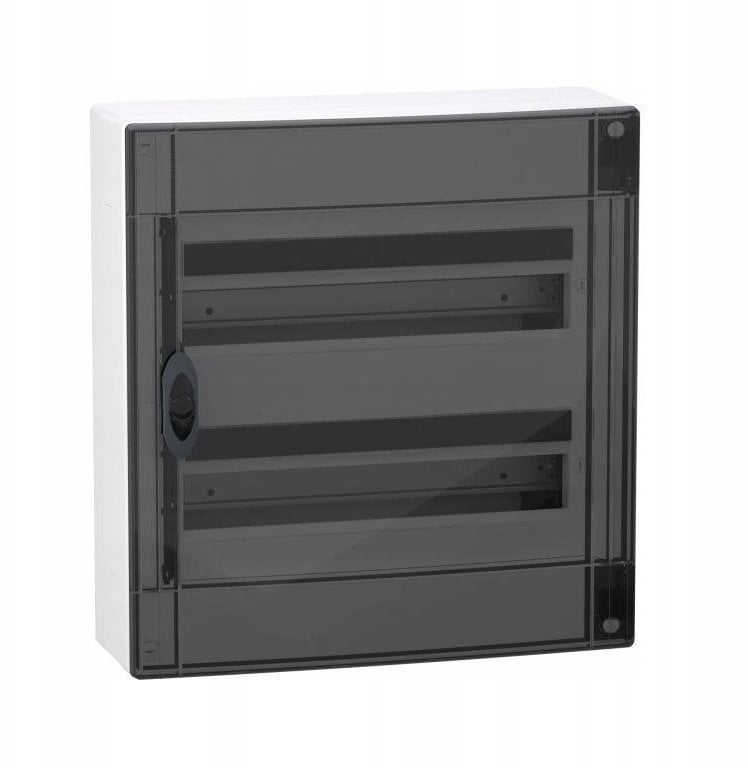 Rozdzielnica PrismaSeT XS 2x18 PSXS-2-18-NT-P natynkowa drzwi przezroczyste IP40 IK09 LVSXR218