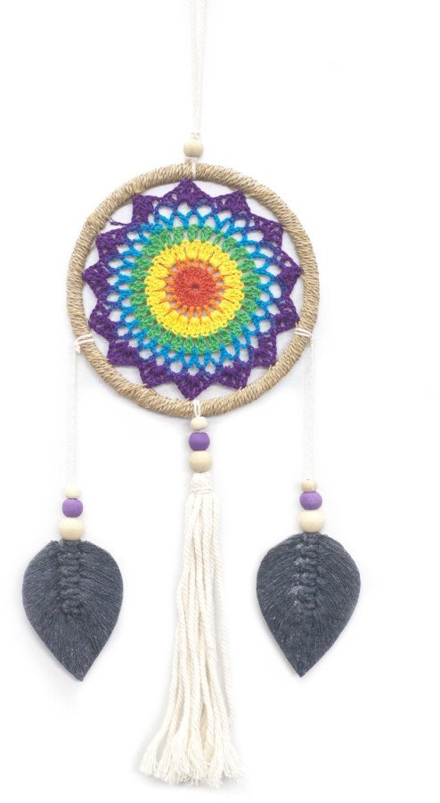 Łapacz Snów z Bali - Tęczowy