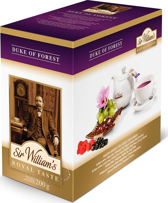 Sir Williams Herbata Royal Taste Duke of Forest 50 torebek
