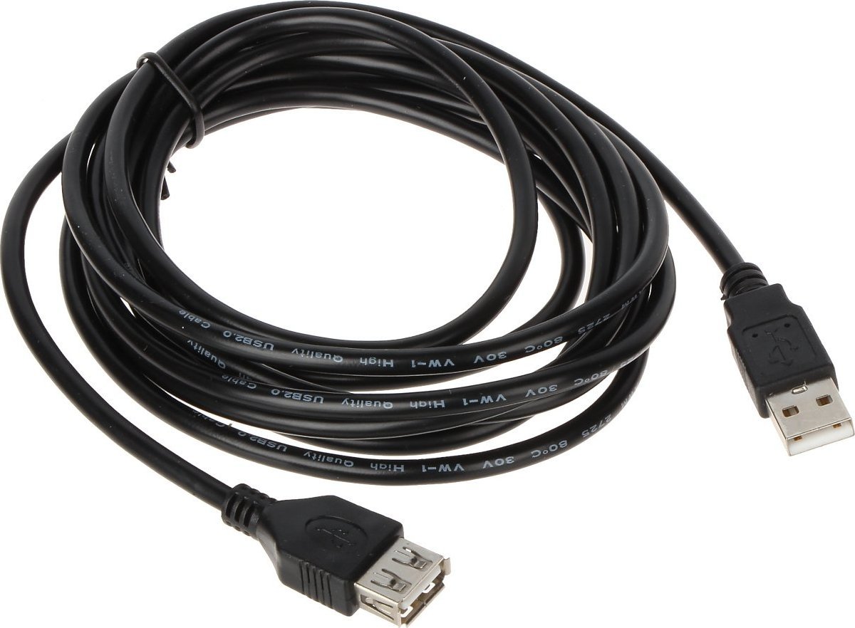 Kabel USB USB-A - USB-A 3 m Czarny (USB-WG/3.0M)