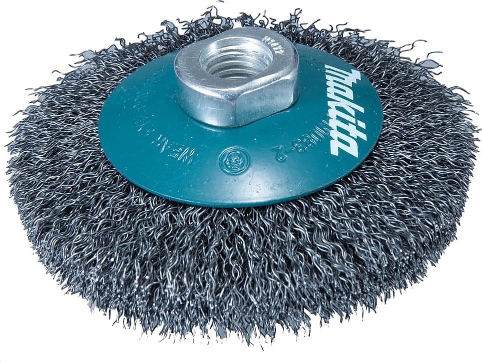 Makita MAKITA SZCZOTKA TARCZOWA M14 115mm/0,3mm INOX