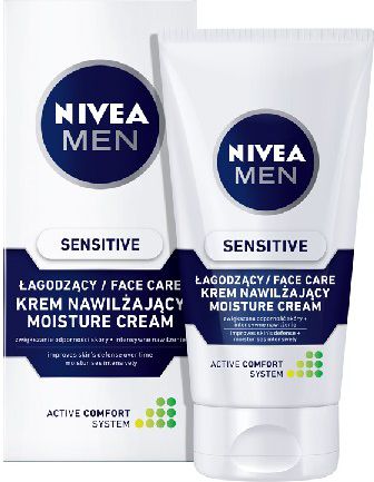 Nivea For Men Sensitive - Łagodny krem do twarzy 75ml