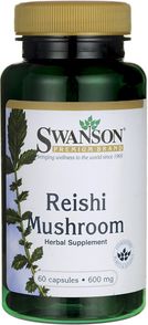 Swanson Reishi 600mg 60 kaps.