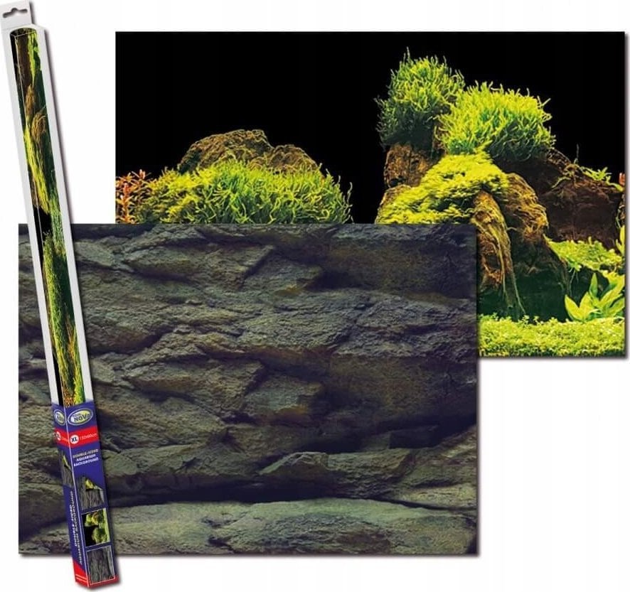 Aqua Nova TŁO L 100/50 ROCK/PLANTS