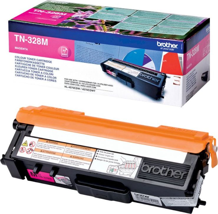 Toner Brother TN-328 Magenta Oryginał (TN328M)