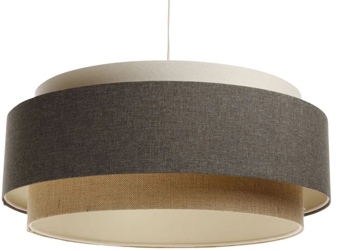 Lampa wisząca ERUTAN DUDU kremowa/szara/beżowa BPS KONCEPT