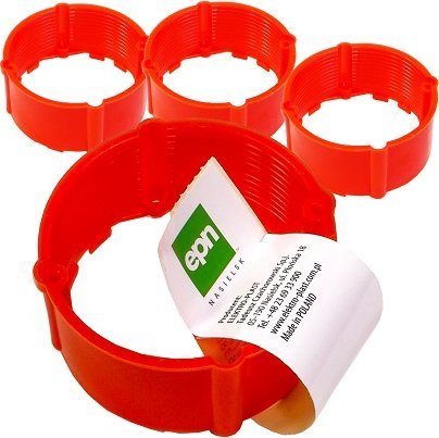 Simet 4x Pierścień dystansowy PK-60 24mm czerwony IP20