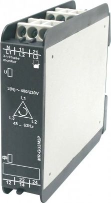 Relpol przekaźnik nadzoru kolejności i zaniku faz 2P 5A 342-457V AC MR-GU3M2P (2613065)