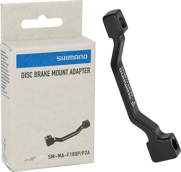 Shimano Adapter SM-MA-F180P/P2 hamulca tarczowego Shimano przód/tył 180 mm Post