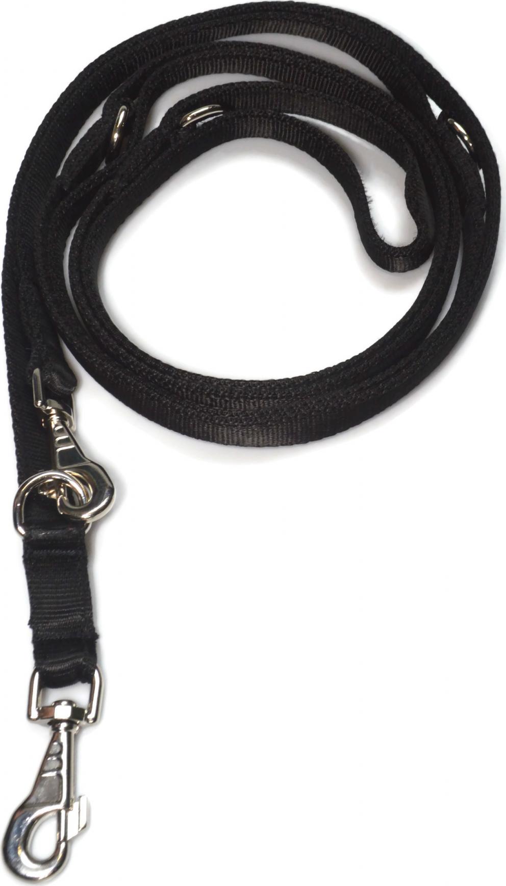 Alizoo Długa smycz dla psa, podwójna, przepinana 25mm/330cm - ALIZOO