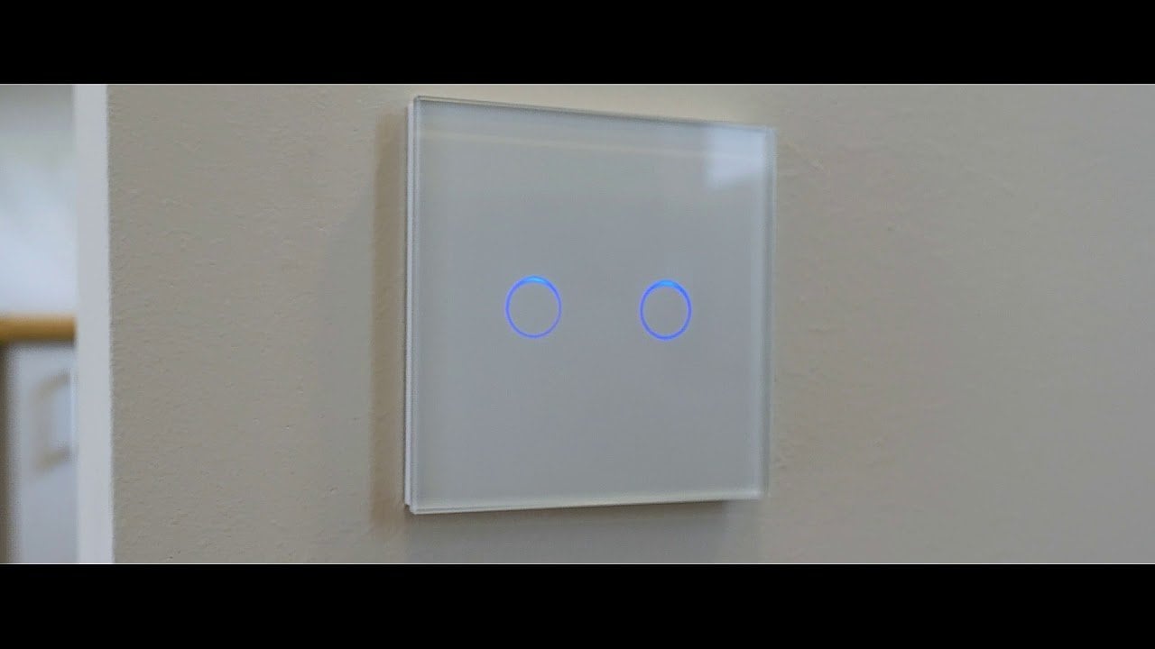 Hurtel Spring Vienpolis sensorinis jungiklis, nuotolinis valdymas (WIFI), Baltas