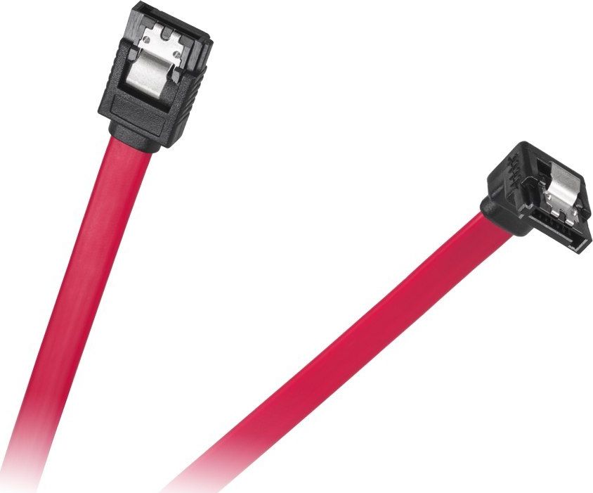 LechPol SATA - SATA, 0.5m, Czerwony (9333)