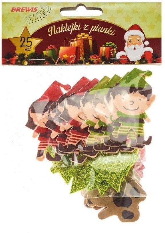 Naklejki z pianki 25szt