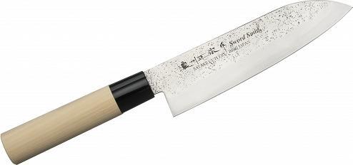 Satake Nóż Santoku 17 cm Satake Nashiji Natural