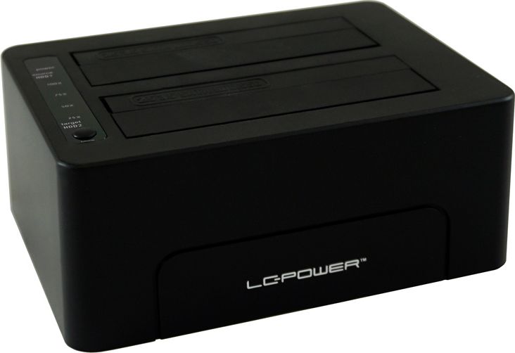 Stacja dokująca LC-Power 2.5"/3.5" SATA - USB-C 3.2 Gen 2 (LC-DOCK-C)
