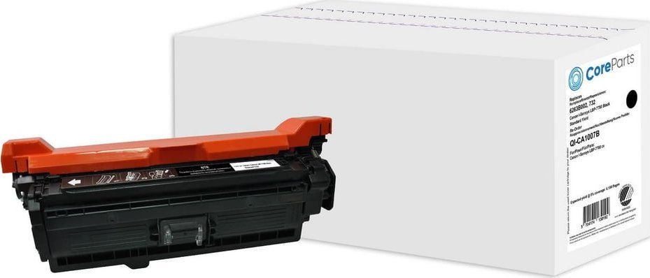 Toner CoreParts CoreParts QI-CA1007B kaseta z tonerem 1 szt. Zamiennik Czarny