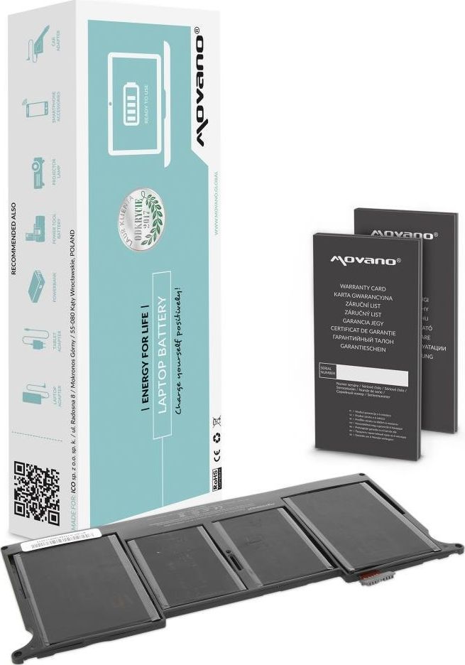 Bateria Movano Apple MacBook Air 11" (BT/AP-A1406)