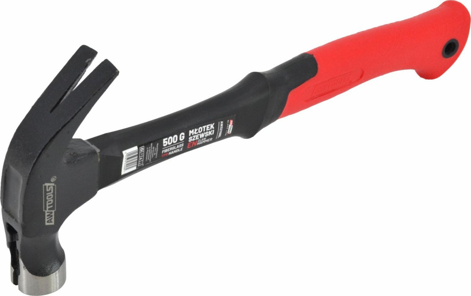 AWTools AWTOOLS MŁOTEK SZEWSKI 500g WŁÓKNO Z MAGNESEM BLACK LINE