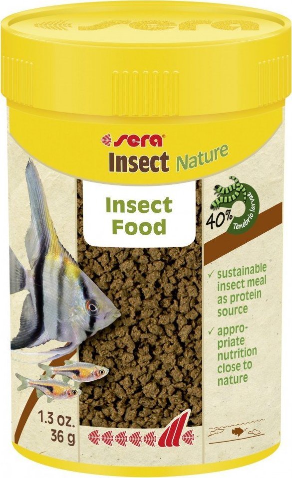Sera Insect Nature 100 ml, pokarm podstawowy