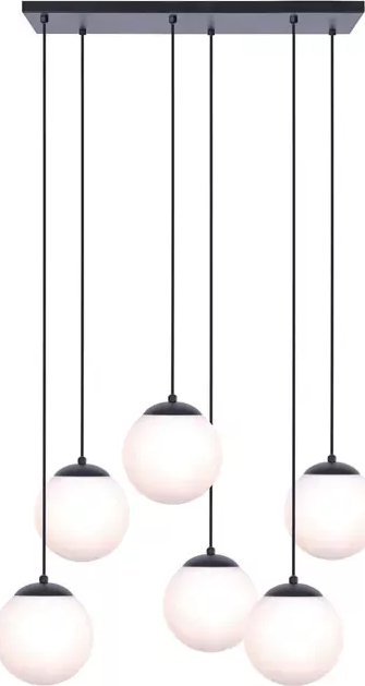 Lampa wisząca Lumes Lampa wisząca nad stół szklane kule - S763-Kalva