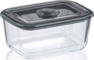 Kela Pojemnik na żywność, szkło borokrzemowe/tworzywo sztuczne, 0,75 l, 16,5 x 11,5 x 7,5 cm / Kela