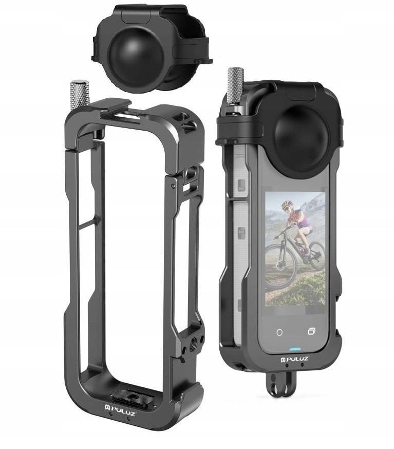 Frame Mount Uchwyt Obudowa Ramka 2x Iso Na Gopro + Dekielek Do Insta360 X4 / Pu981b