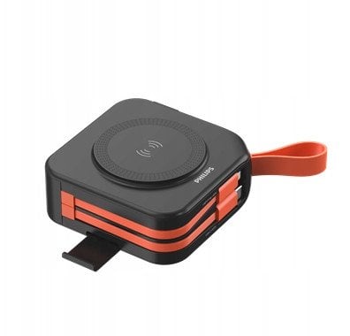 Philips Powerbank 10000mAh mit Reiseadapter