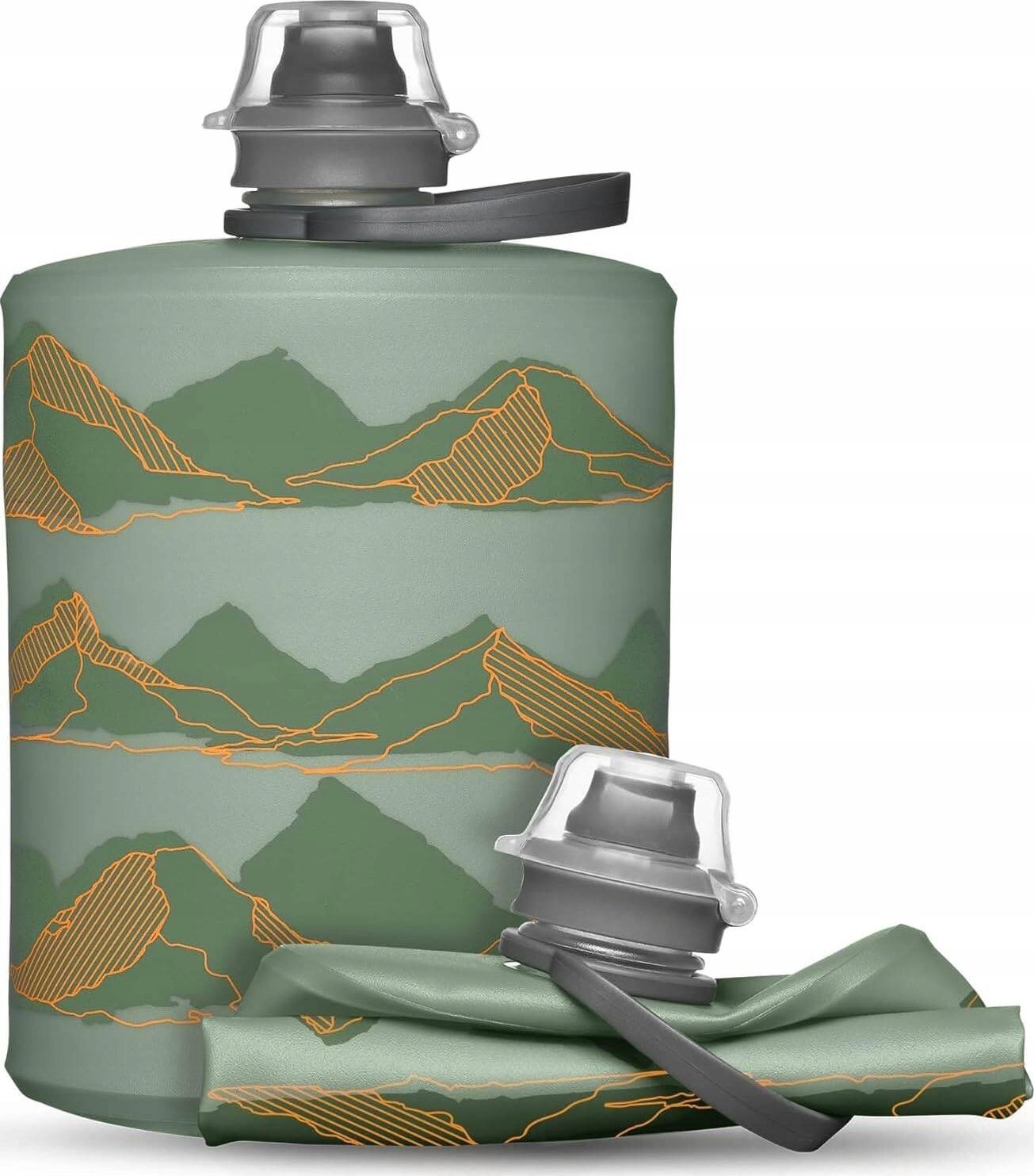 HydraPak Stow Mountain 500ml, Sutro Green