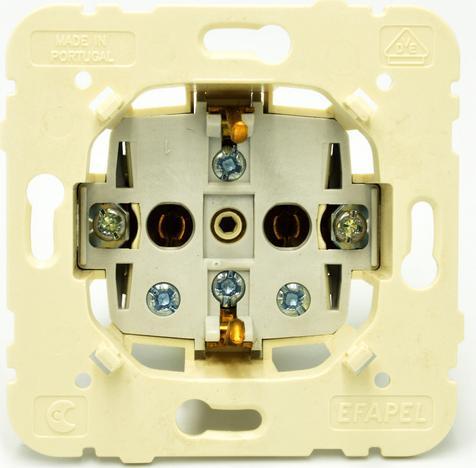 Efapel EFAPEL LOGUS90 GNIAZDO POJEDYNCZE SCHUKO 21131