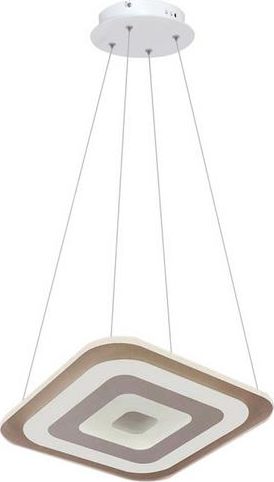 Lampa wisząca Milagro Lampa wisząca biała do jadalni Milagro VOLTA LED ML592