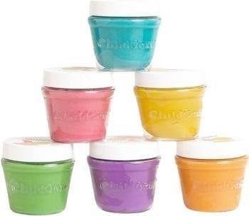 Ciastolina naturalna w słoiczkach pastel 6 kolorów