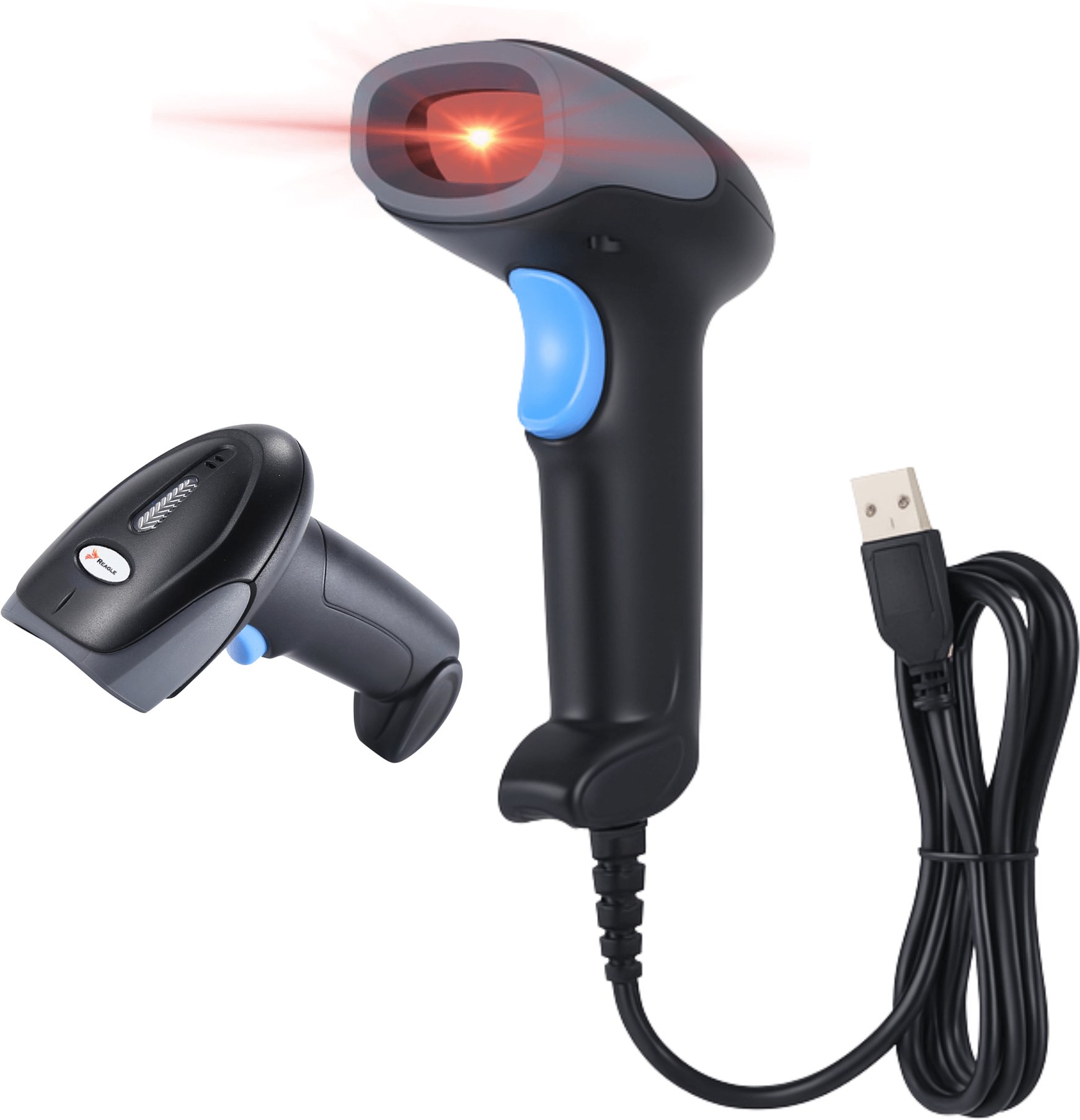 Reagle SKANER CZYTNIK KODÓW KRESKOWYCH 1D EAN STACJONARNY PRZEWODOWY LASEROWY USB