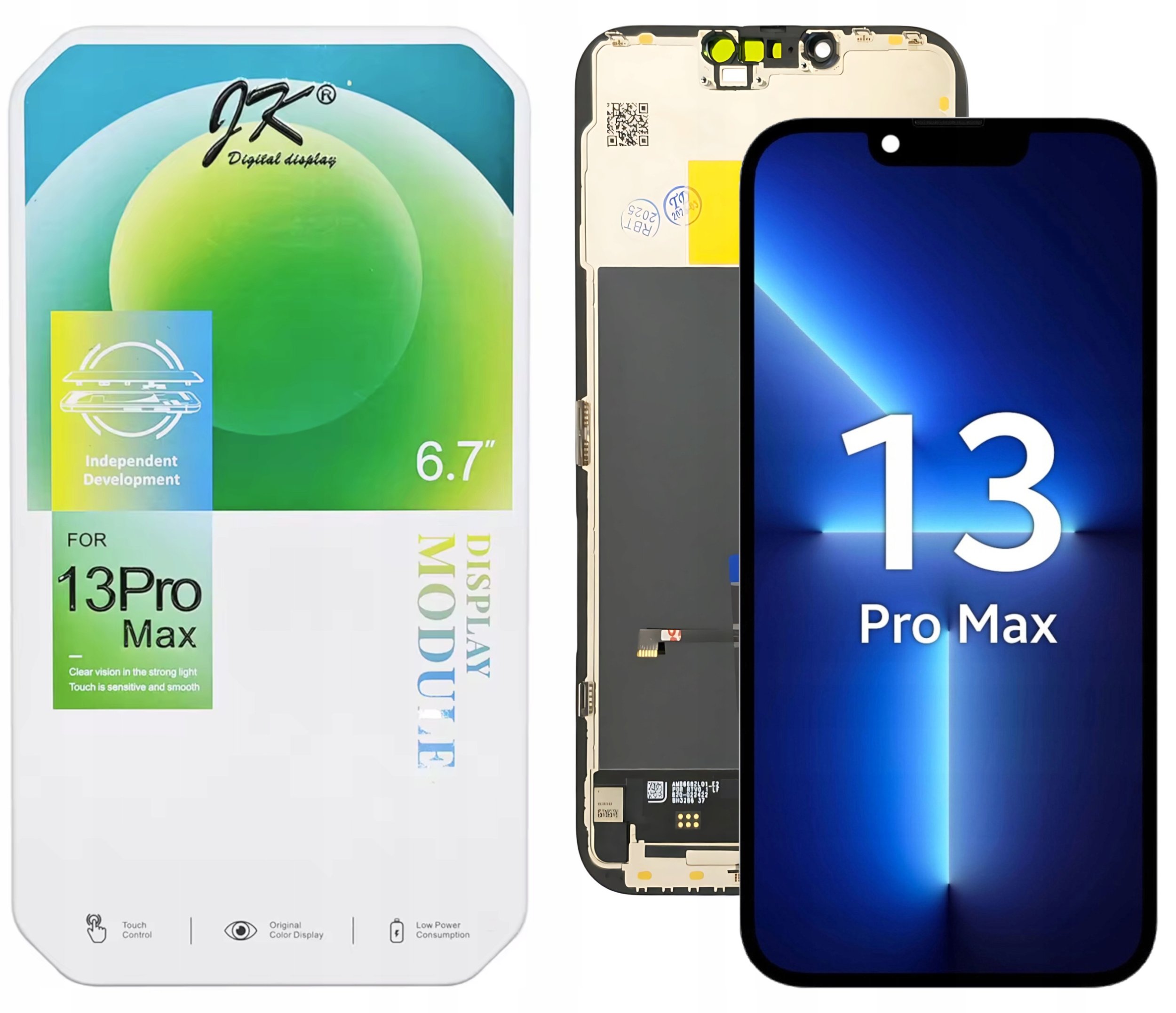 WYŚWIETLACZ EKRAN LCD DO APPLE IPHONE 13 PRO MAX JK INCELL WYMIENNY CHIP