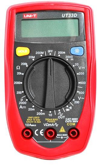 Miernik UNI-T UT 33D+ LXUT33D+