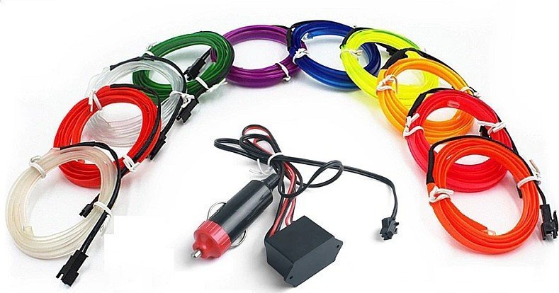 Tech-Led Neon taśma neonowa led do dekoracji wnętrza samochodu 3m/12V FCOB Neon taśma neonowa led do dekoracji wnętrza samochodu 3m/12V FCOB