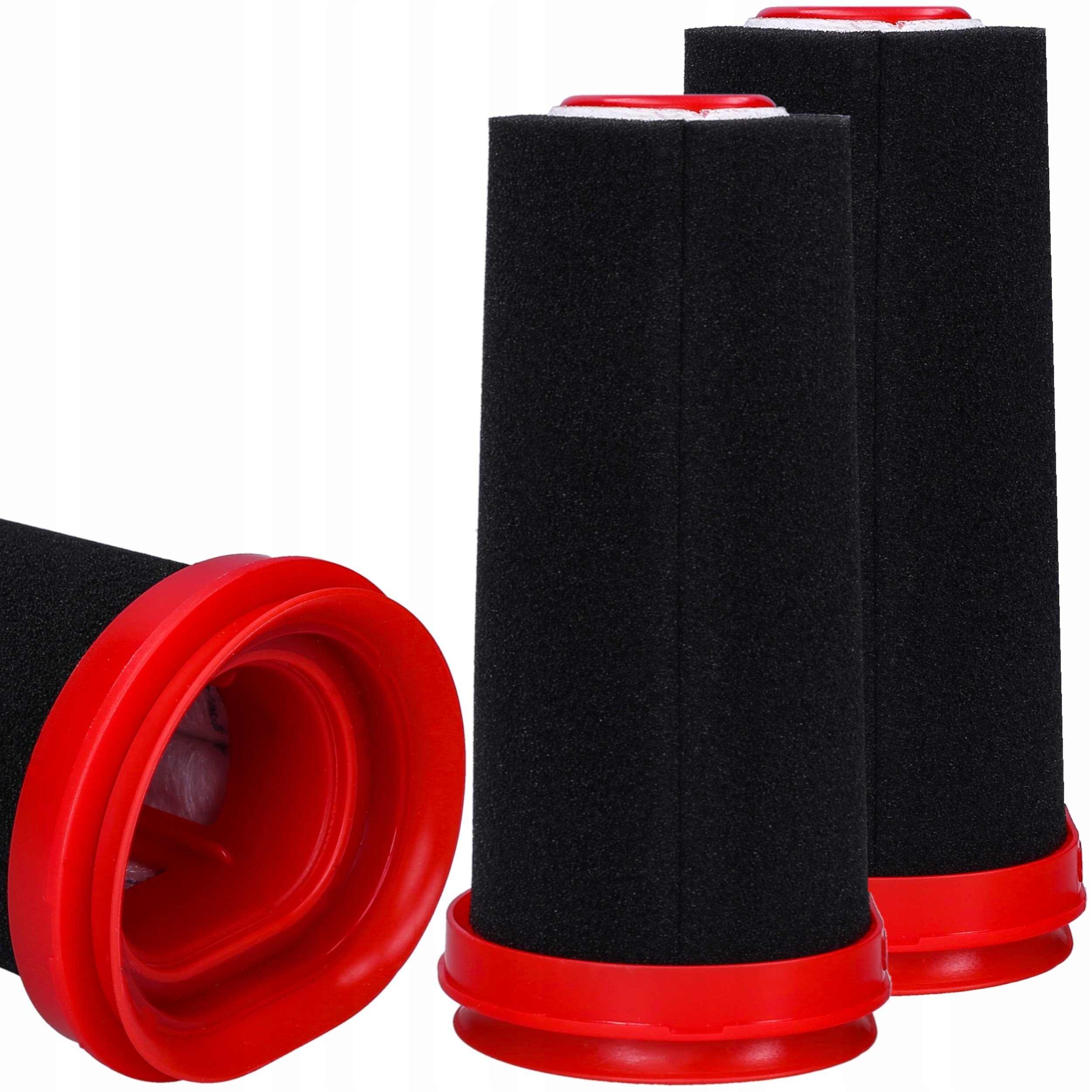 3x Filtr zmywalny Filtry do odkurzacza Bosch Seria Serie 4 Flexxo + Pędzel