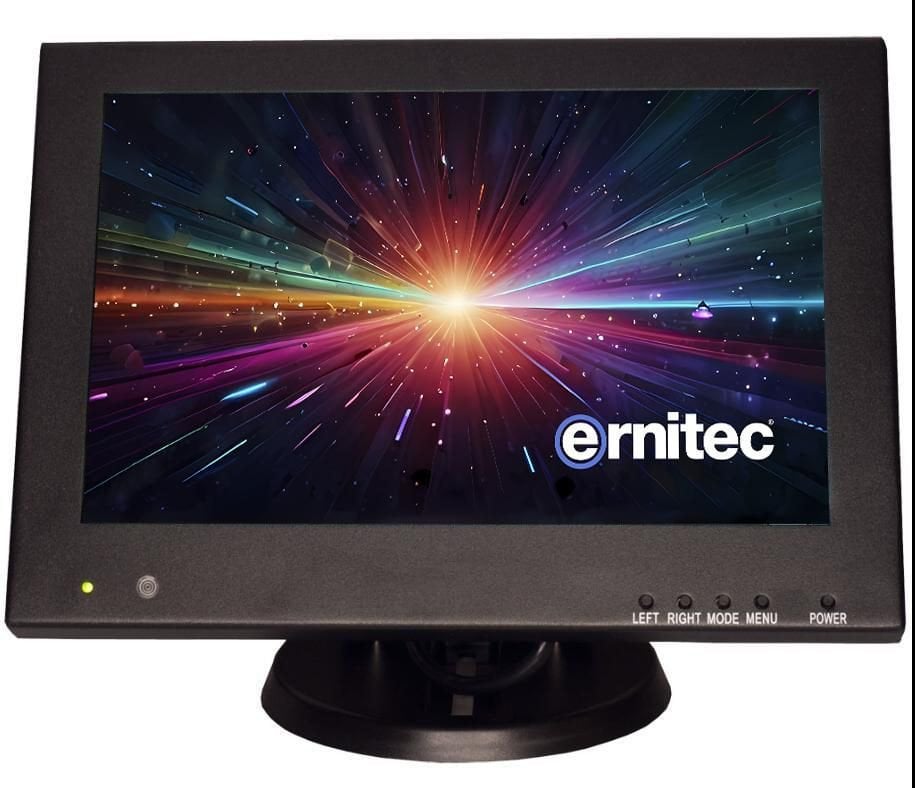 10'' Surveillance monitor for 24/7 Use, 1280 x 800P