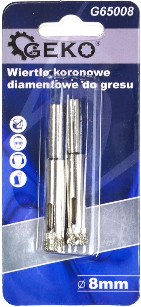 Wiertło Geko walcowe 8mm